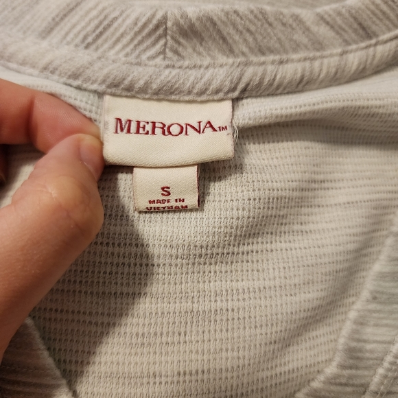 ✨2 for $5✨ Merona T-Shirt Dress Gray Heather Size Small - Picture 6 of 7